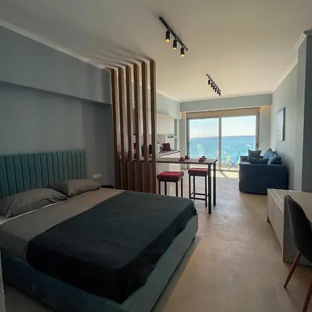 Sea Breeze Modern Studio With Balcony Charaki