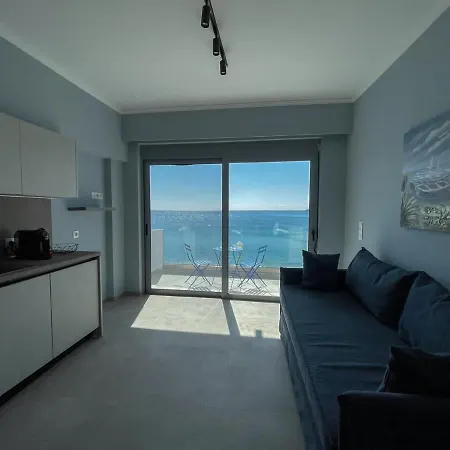 Sea Breeze Modern Studio With Balcony Χαράκι